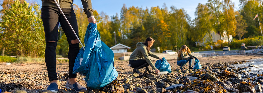 ramassage de déchets IRSI