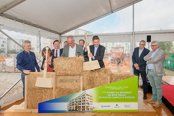 Excelia begins construction of its new campus in Tours